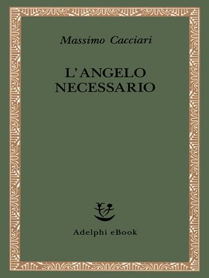 cover image of L'Angelo necessario